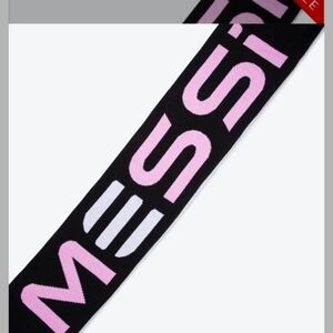 Messi Miami Adidas scarf black, white, pink
